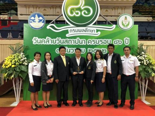 การจัดงานวันคล้ายวันสถาปนากรมพลศึกษาครบรอบ 86 ปี ประจำปี 2562 และมอบรางวัลผู้ทำคุณประโยชน์ด้านการพัฒนากีฬาและการออกกำลังกาย ประจำปีงบประมาณ พ.ศ. 2563